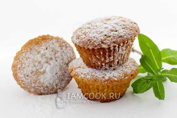 Фото ванильных маффинов