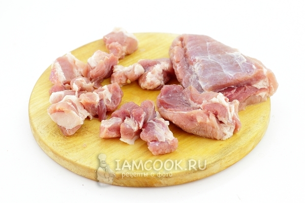 Порезать мясо