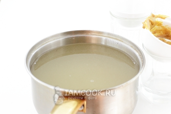 Сделать горчичную заливку