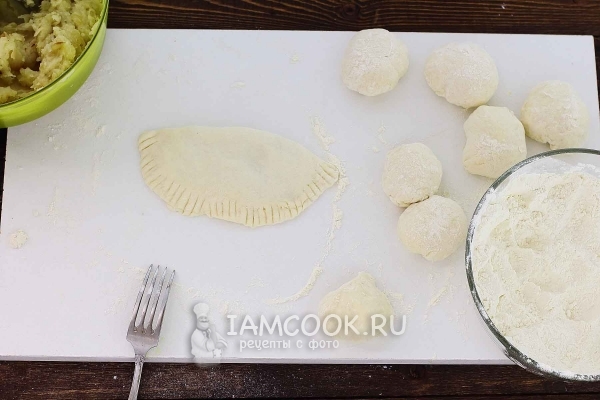 Сделать узор вилкой