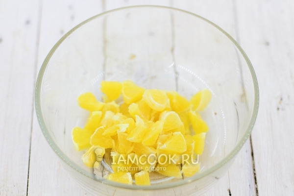 Порезать апельсин