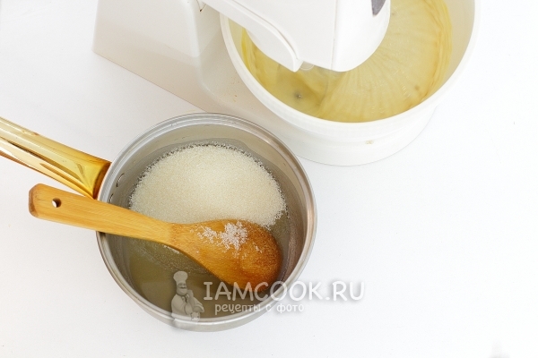 Всыпать к агару сахар