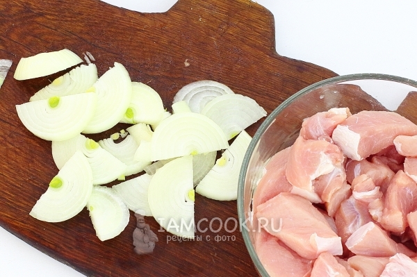 Порезать лук