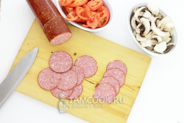 Порезать колбасу