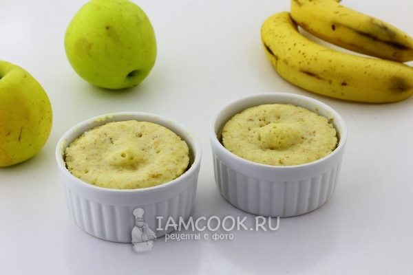 Фото кекса в микроволновке без какао