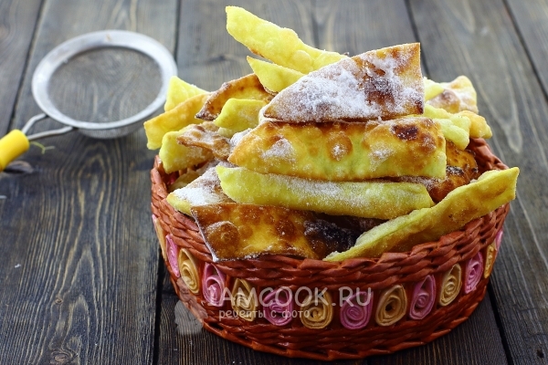 Фото постного хвороста