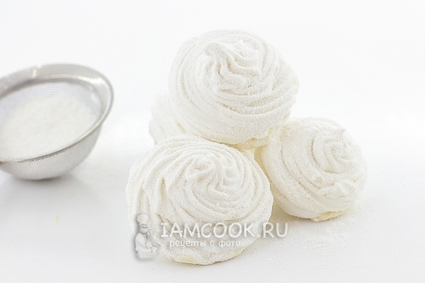 Фото ванильного зефира в домашних условиях