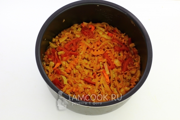 Потушить овощи