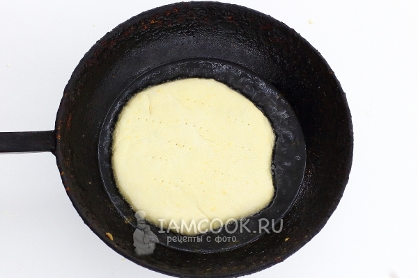 Пожарить лепешку
