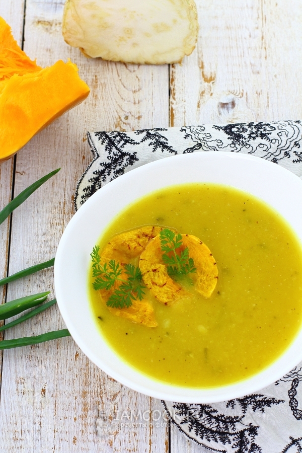 Фото постного тыквенного супа-пюре