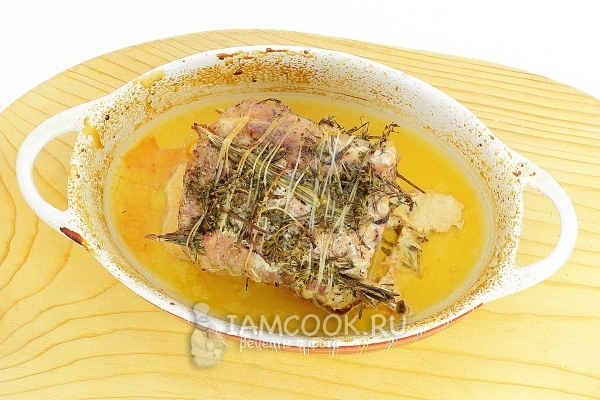 Рецепт буженины с колбасой