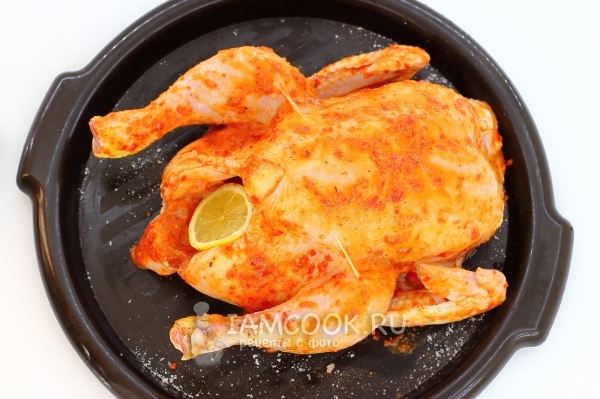 Положить в курицу лимоны