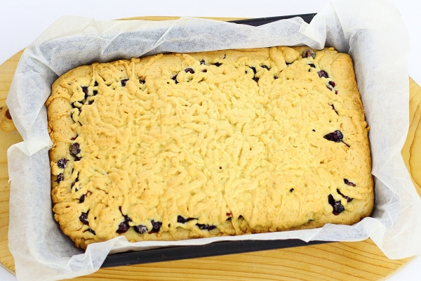 Рецепт тёртого пирога со смородиной