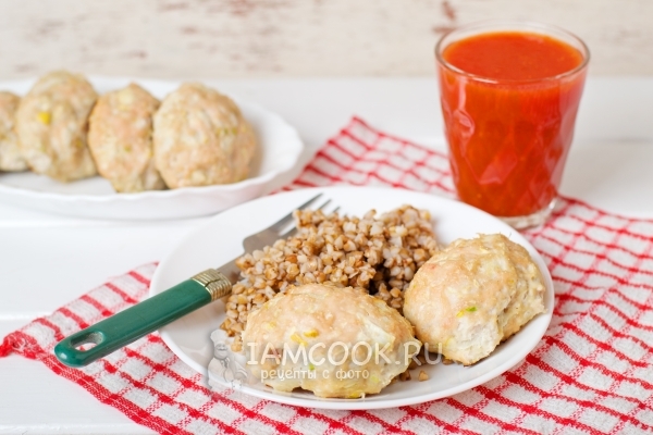 Фото диетических куриных котлет в духовке