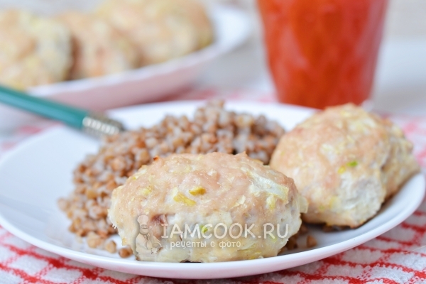 Рецепт диетических куриных котлет в духовке