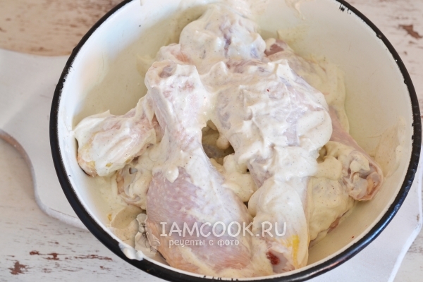 Замариновать мясо