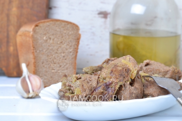 Рецепт тушеной говяжьей печени в молоке