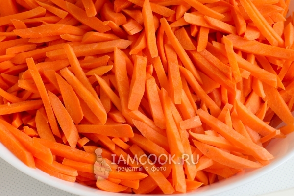 Порезать морковь