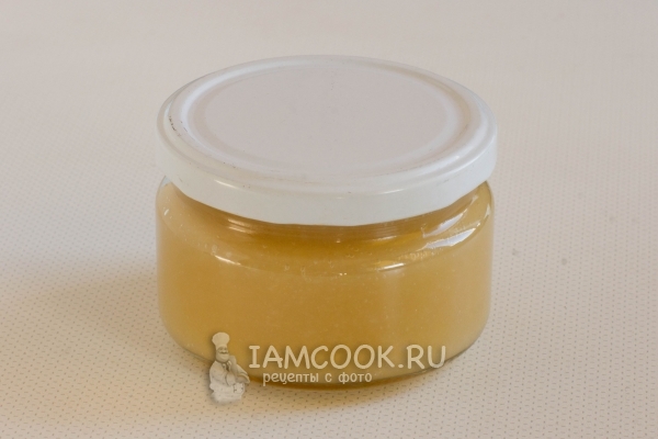 Готовое яблочно-грушевое пюре на зиму