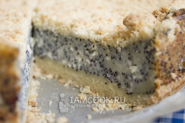 Рецепт пирога с творогом, маком и манной крупой