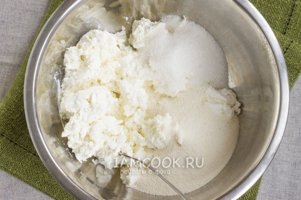 Соединили компоненты вареников