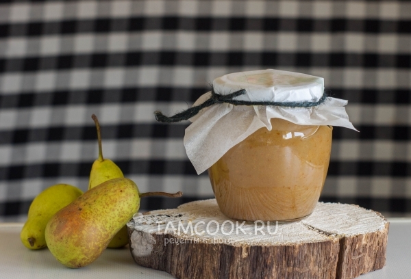 Фото пюре из груш на зиму
