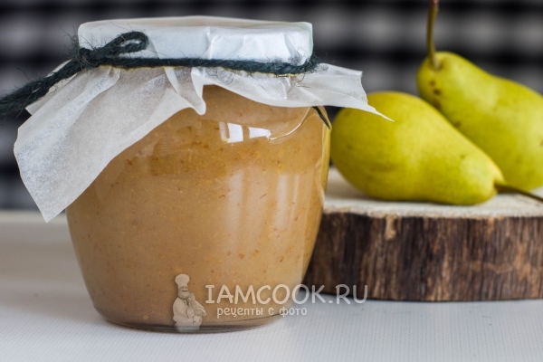 Рецепт пюре из груш на зиму