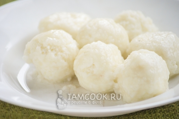 Готовые ленивые вареники без яиц (с творогом)