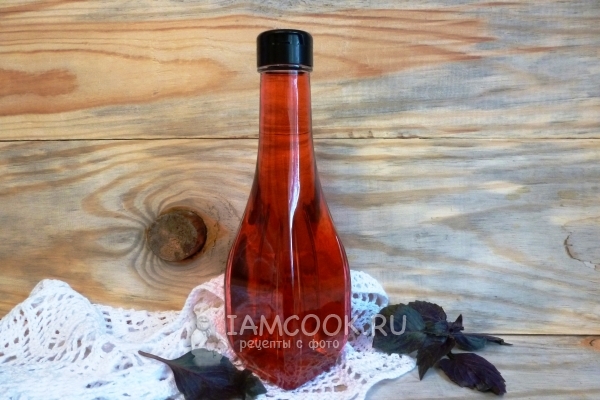 Рецепт базиликового уксуса