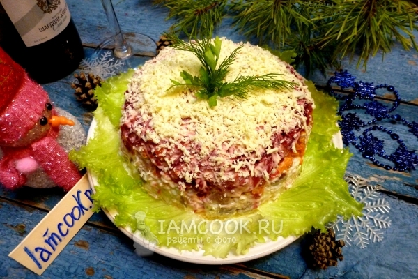 Рецепт сельди под шубой «Тройной тулуп»