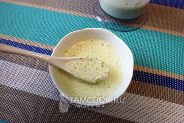 Готовый мятный соус