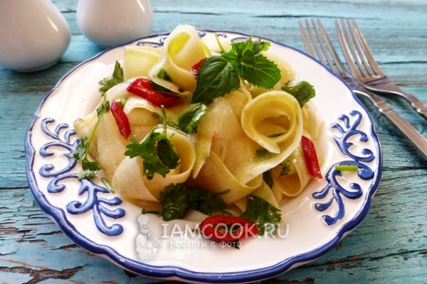 Фото маринованных кабачков с медом