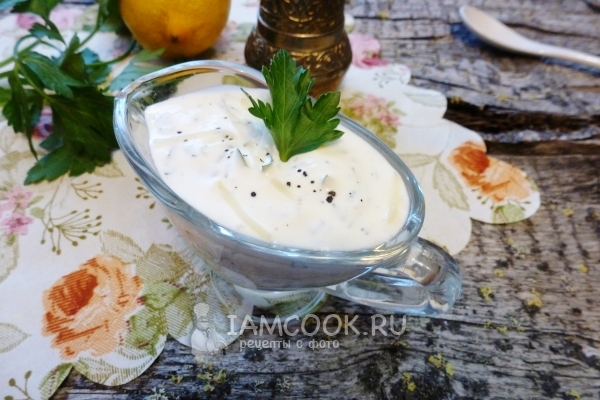 Фото соуса для шаурмы без майонеза