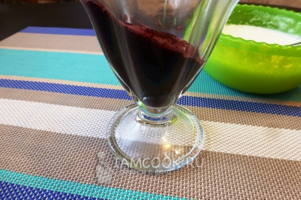 Поставить желе в холодильник