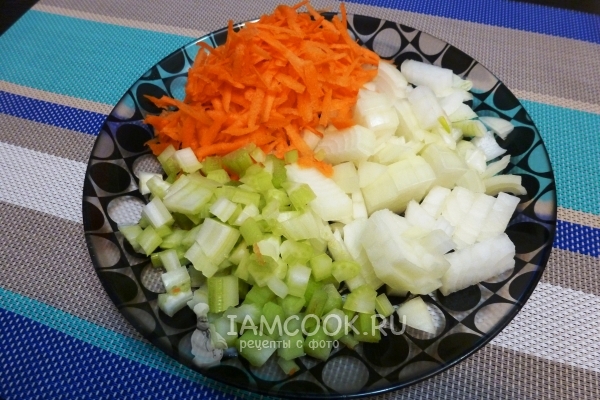 Порезать овощи