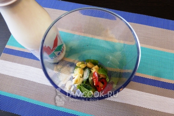 Сложили компоненты в блендер