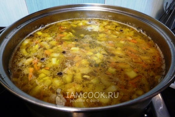 Положить зажарку