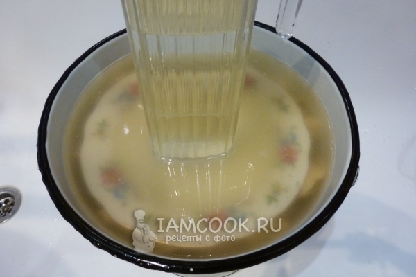 Выделившийся сок из грибов