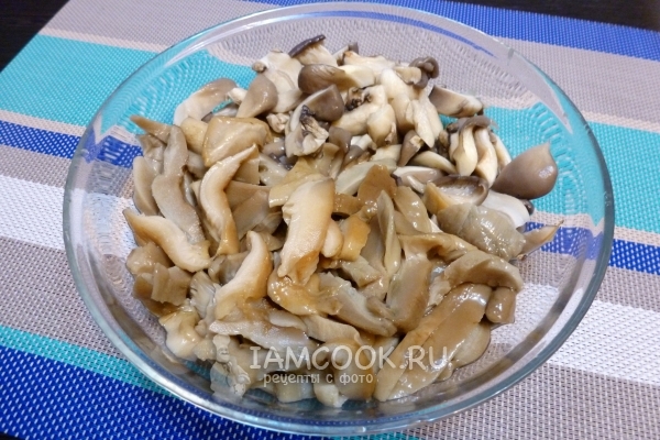 Промыть грибы