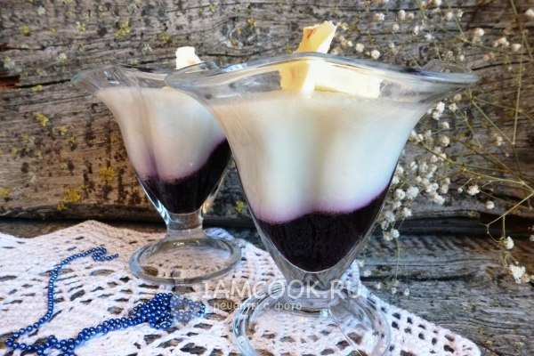 Рецепт желе из кефира и желатина