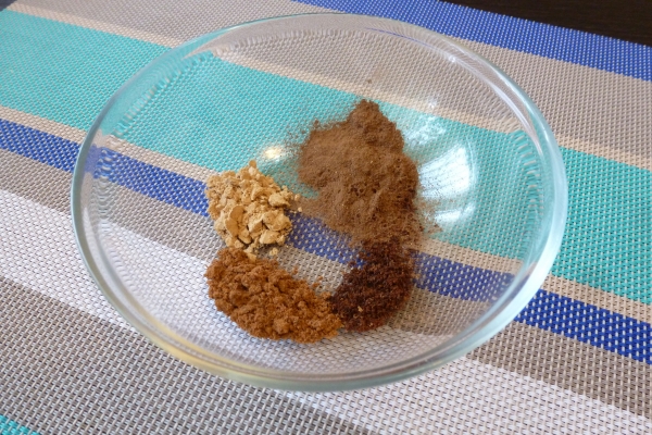 Соединить все пряности