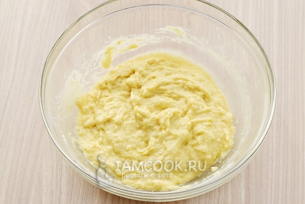 Размешать тесто