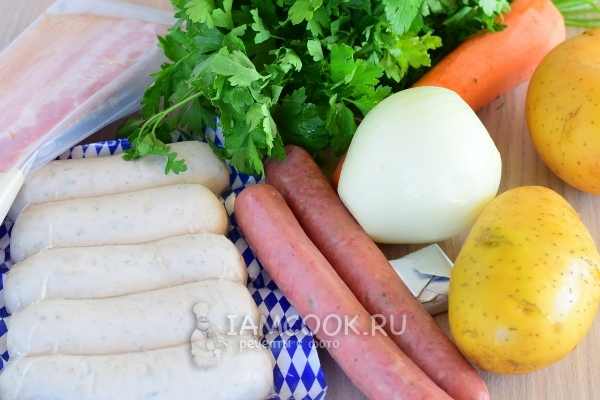 Ингредиенты для Коддла (Coddle)