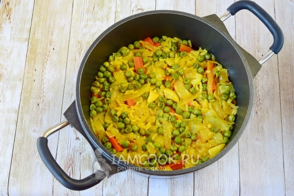 Рецепт постного плова с овощами