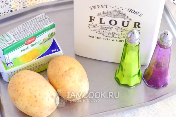 Ингредиенты для ирландского картофельного хлеба