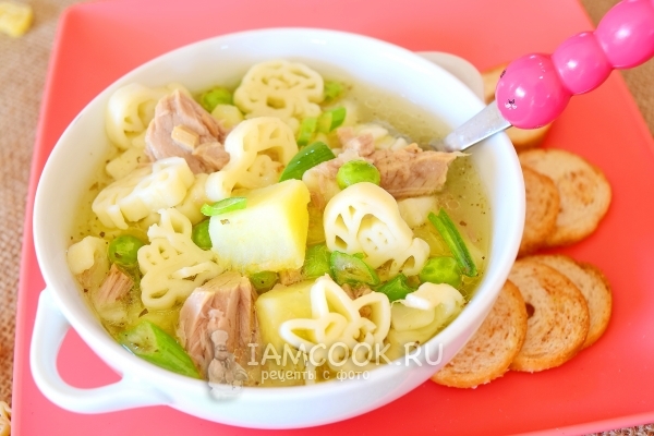 Фото рыбного супа для детей