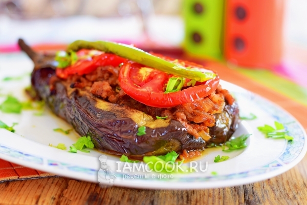 Фото баклажанов по-турецки с фаршем