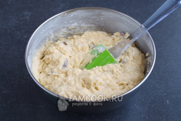 Размешать тесто