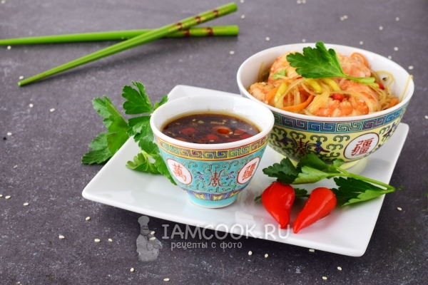 Фото заправки (соуса) для фунчозы по-корейски своими руками