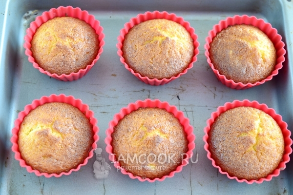 Рецепт творожно-банановых кексов